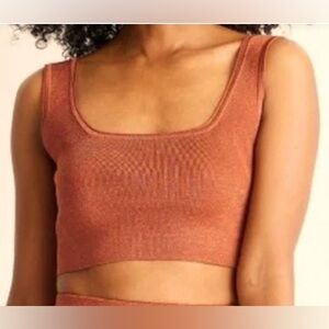 Future Collective Cropped Tank - NWT - Size 1X